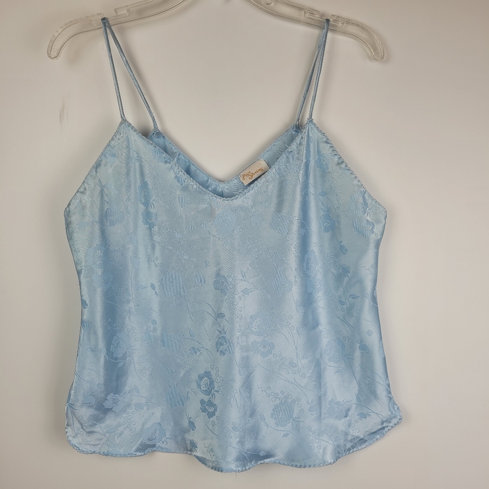 Vintage Blue Floral Camisole